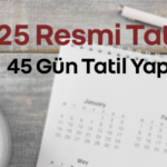 Kamu Çalışanları için 45 gün izin formülü