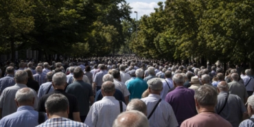 Temsili görsel: Madrid’de Emekliler, Onurlu Aylık Talebiyle Yürüyüş Düzenledi