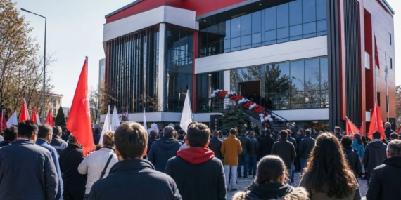 Sinan Oğan, Türkiye İttifakı’nın Erzurum İl Başkanlığı Açılışına Katıldı